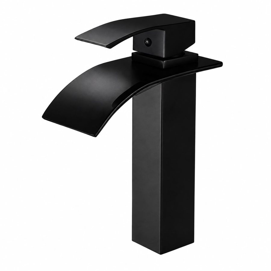 Waterfall Faucet — Matte Black