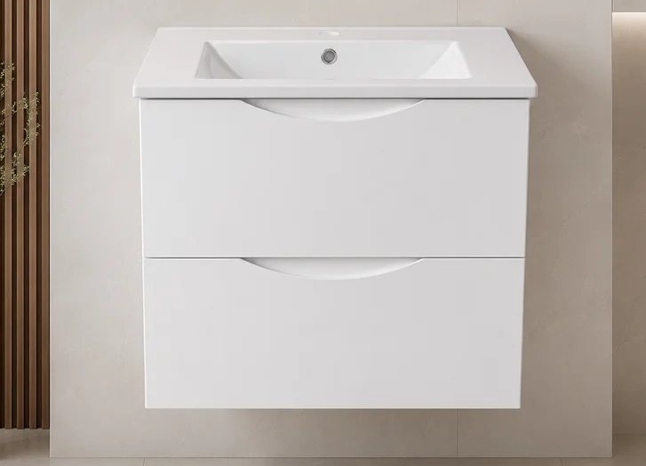 36" Floating Vanity — White